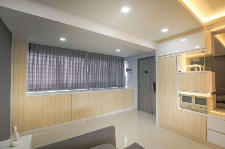 Contemporary, Modern, Scandinavian Design - Living Room - HDB 5 Room - Design by Interior Doctor Pte Ltd