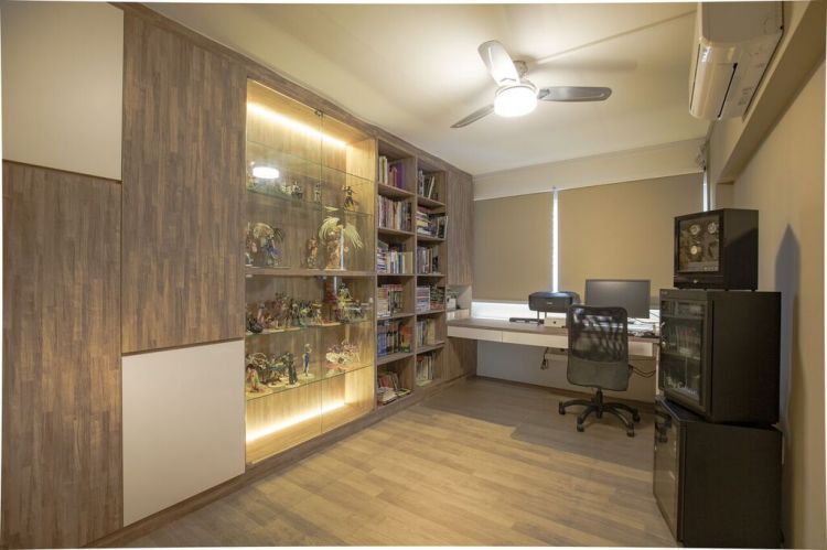 Contemporary, Modern, Scandinavian Design - Study Room - HDB 5 Room - Design by Interior Doctor Pte Ltd