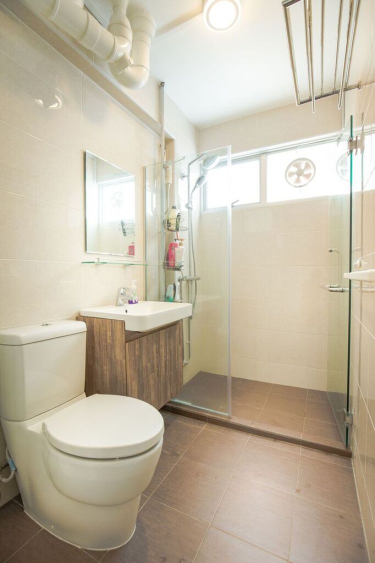 Contemporary, Modern, Scandinavian Design - Bathroom - HDB 5 Room - Design by Interior Doctor Pte Ltd