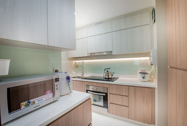 Contemporary, Modern Design - Kitchen - HDB Executive Apartment - Design by Interior Doctor Pte Ltd