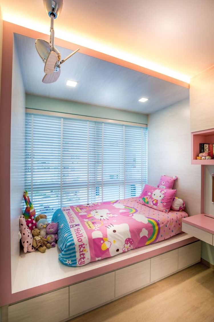 Contemporary, Modern Design - Bedroom - HDB Executive Apartment - Design by Interior Doctor Pte Ltd