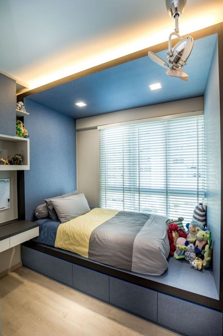 Contemporary, Modern Design - Bedroom - HDB Executive Apartment - Design by Interior Doctor Pte Ltd