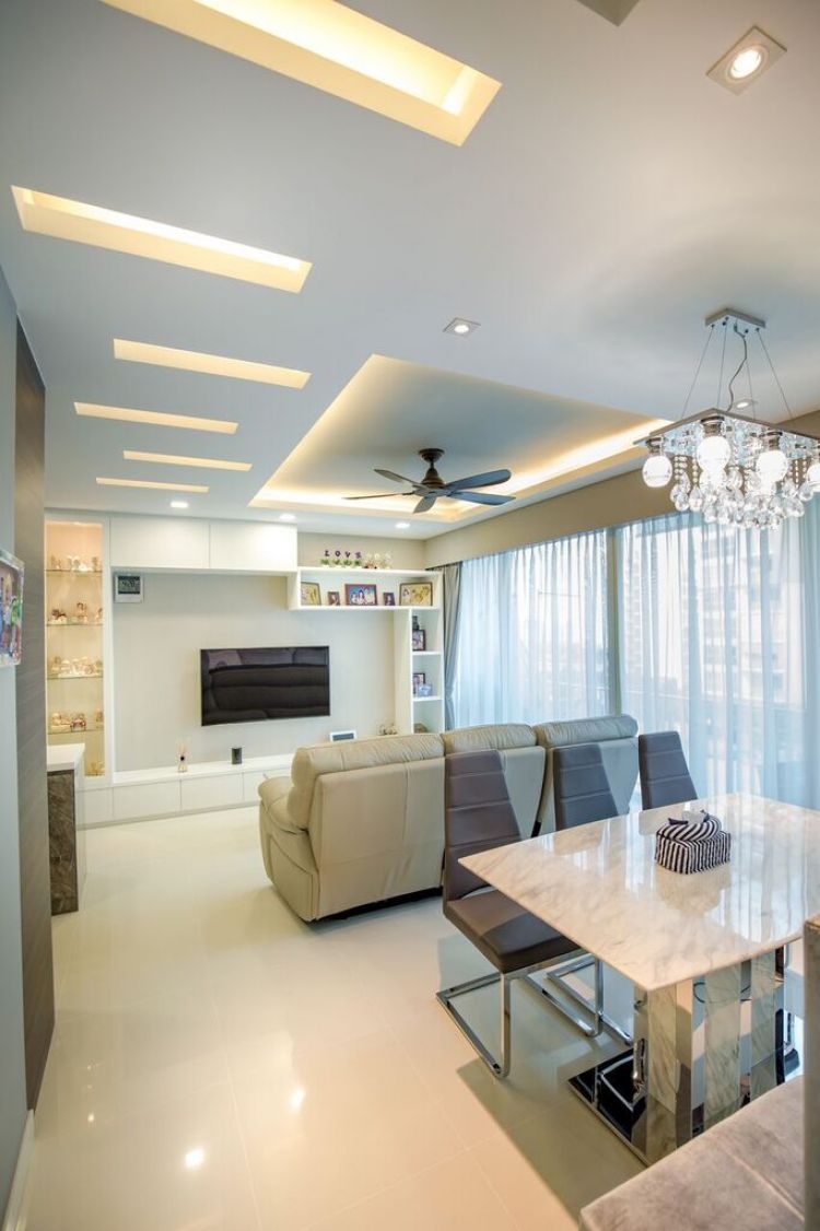 Contemporary, Modern Design - Dining Room - HDB Executive Apartment - Design by Interior Doctor Pte Ltd