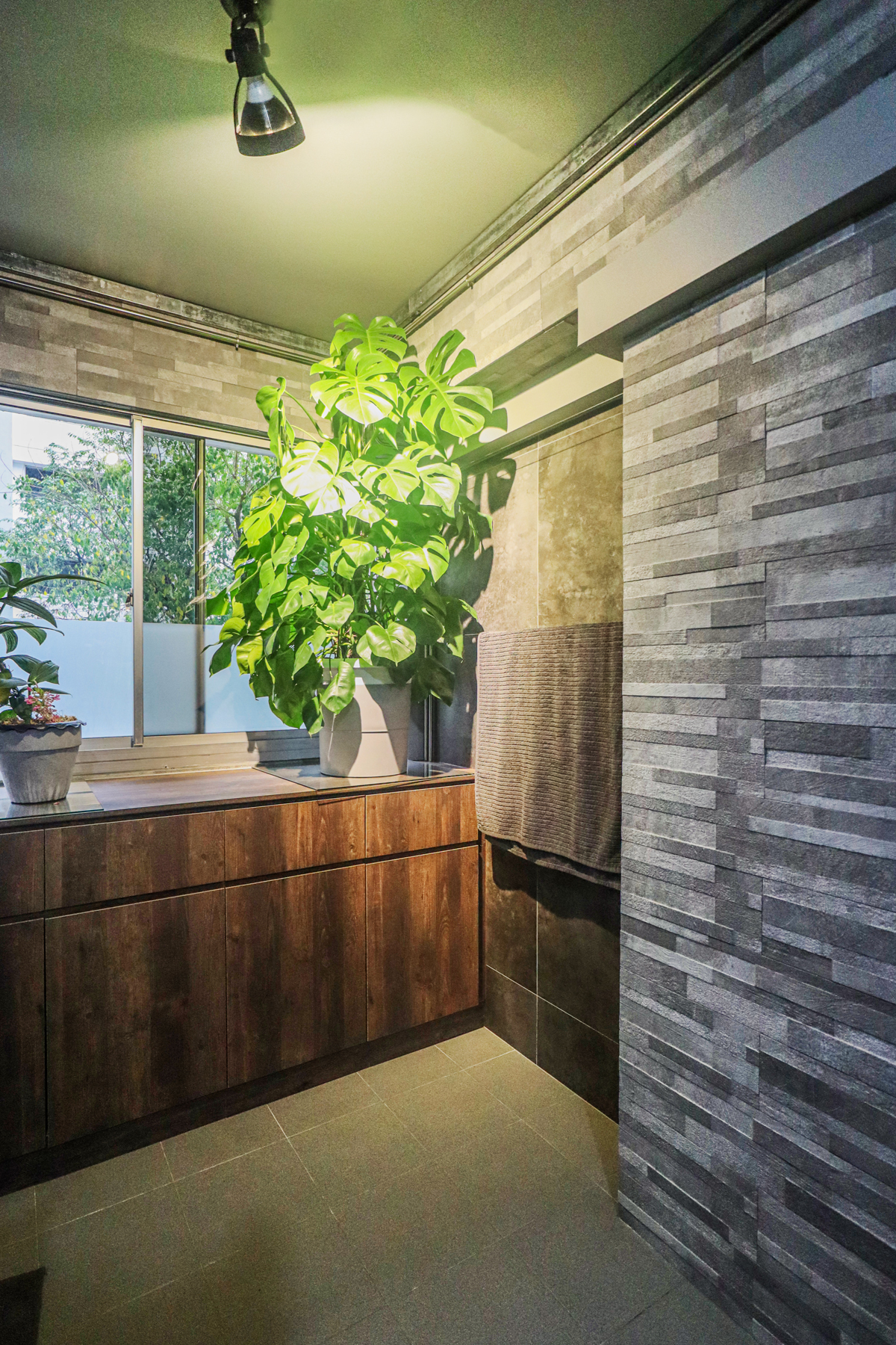 Resort, Rustic, Tropical Design - Bedroom - HDB 4 Room - Design by Interior Empire Pte Ltd