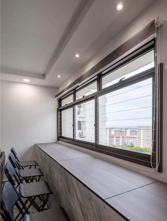 Contemporary Design - Study Room - HDB 4 Room - Design by Interior Times Design Pte Ltd