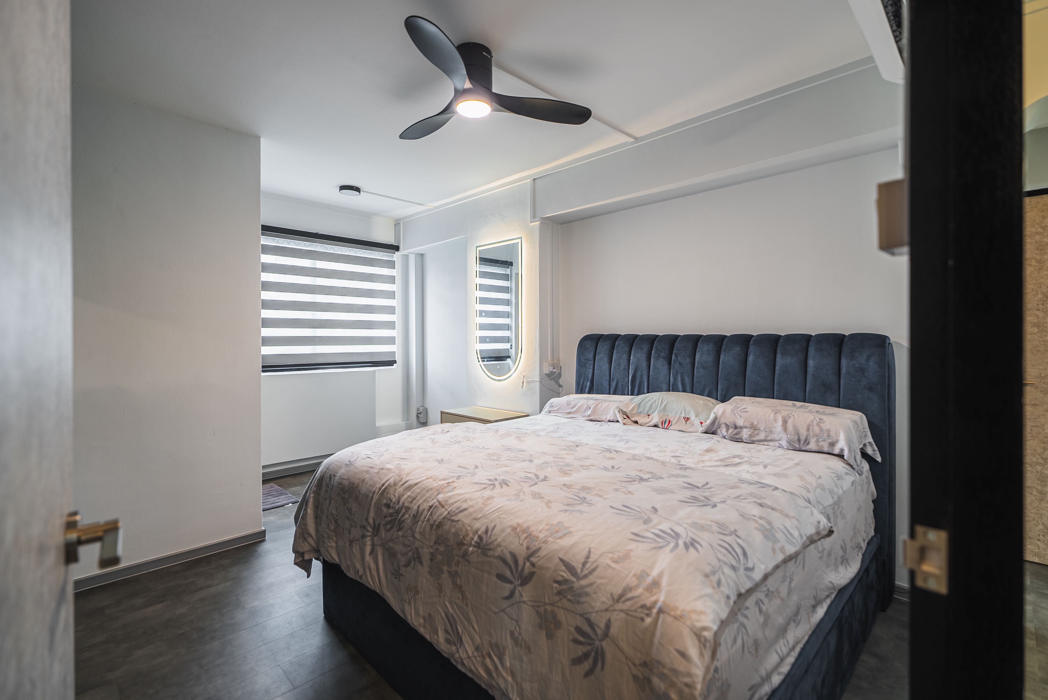 Industrial, Minimalist Design - Bedroom - HDB 4 Room - Design by Interior Times Design Pte Ltd