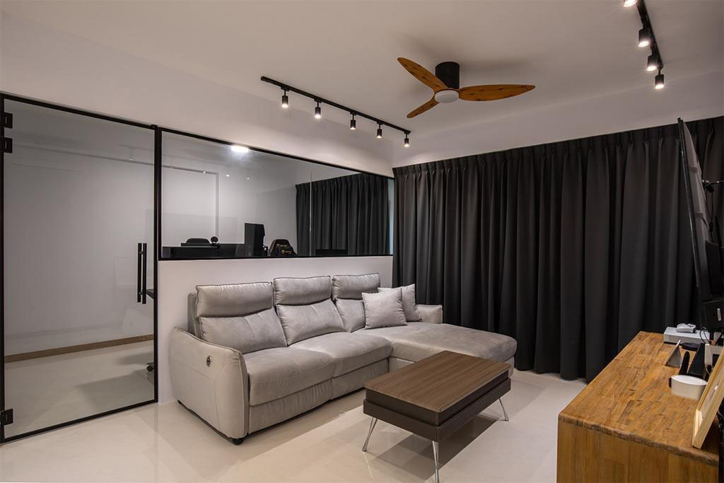 Modern, Scandinavian Design - Living Room - HDB 5 Room - Design by Interior Times Design Pte Ltd