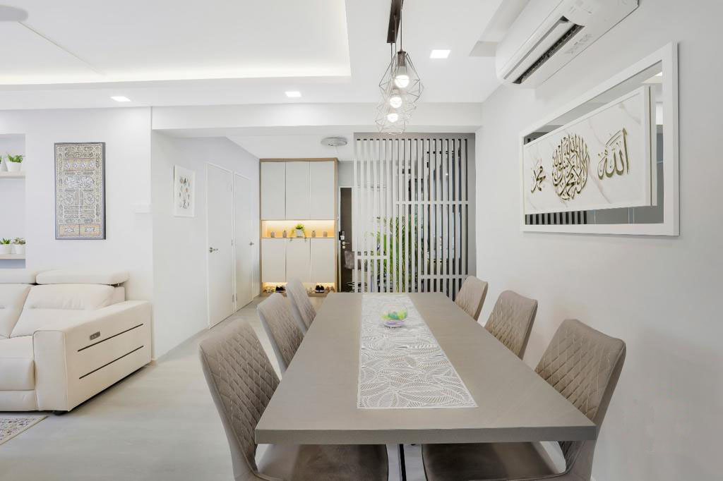 Modern, Scandinavian Design - Dining Room - HDB Executive Apartment - Design by Interior Times Design Pte Ltd
