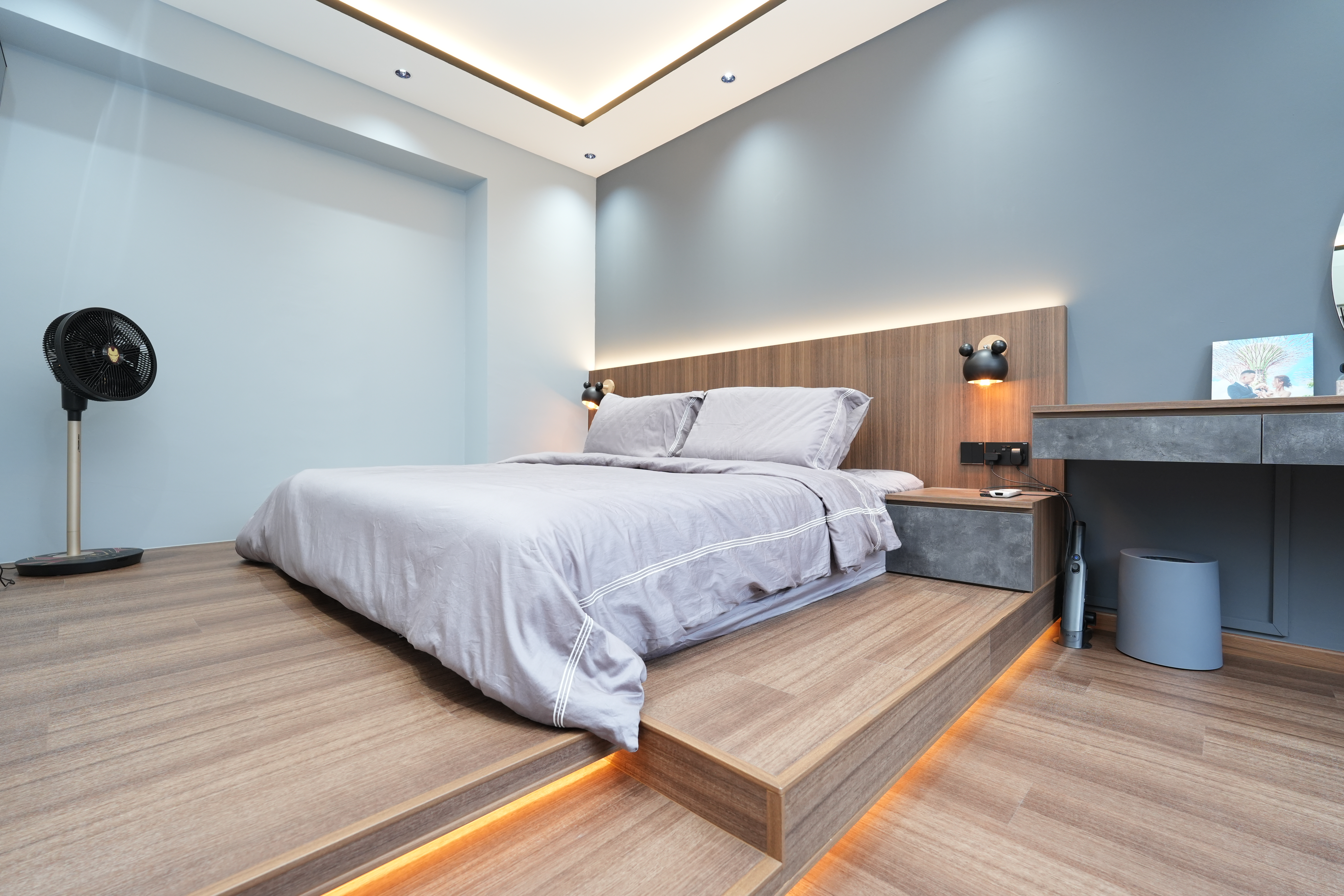 Contemporary, Modern Design - Bedroom - HDB 4 Room - Design by Interior Times Design Pte Ltd