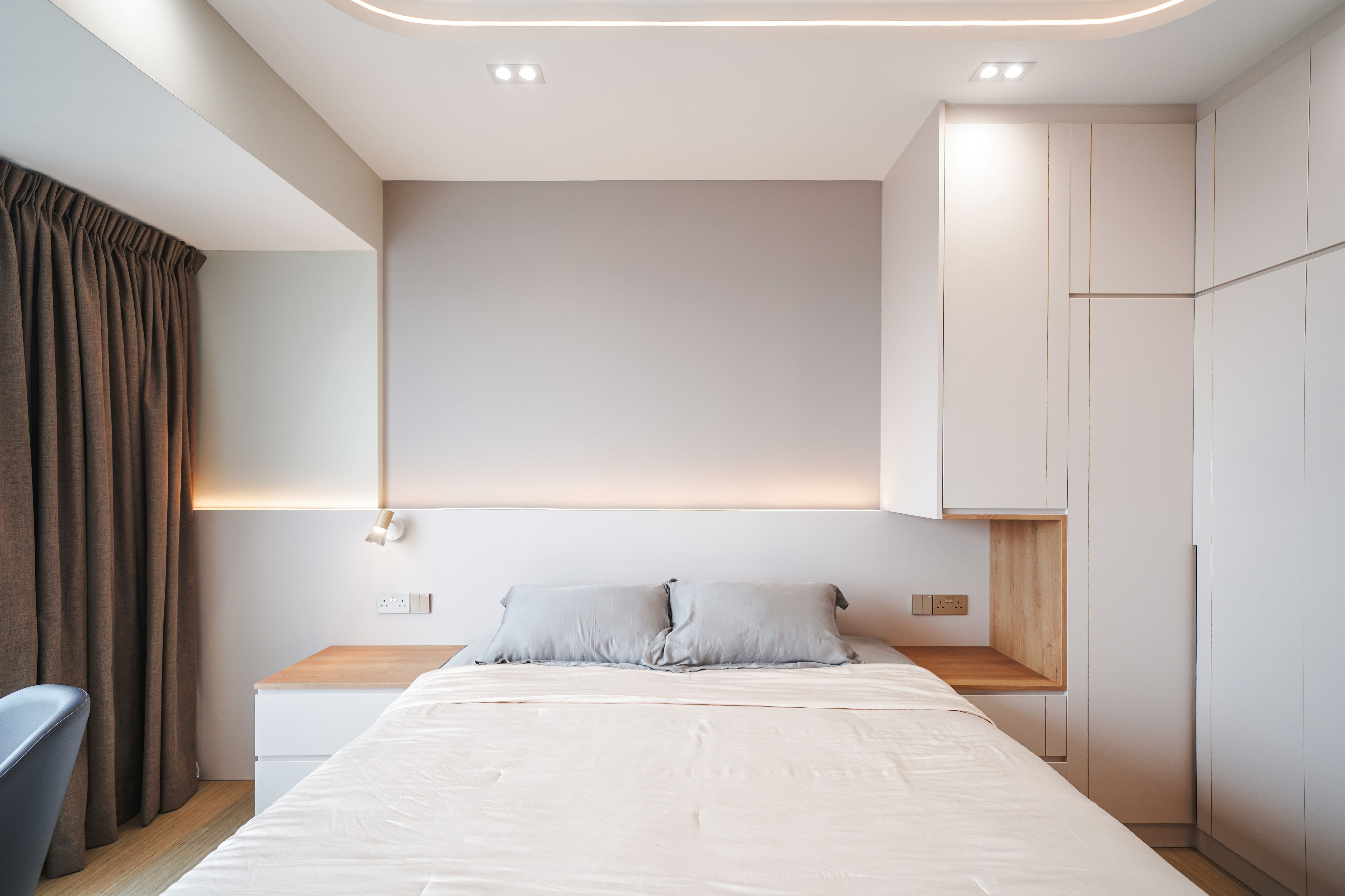 Minimalist, Modern Design - Bedroom - Condominium - Design by Interior Times Design Pte Ltd