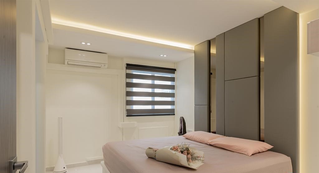 Contemporary Design - Bedroom - HDB Executive Apartment - Design by Interior Times Design Pte Ltd