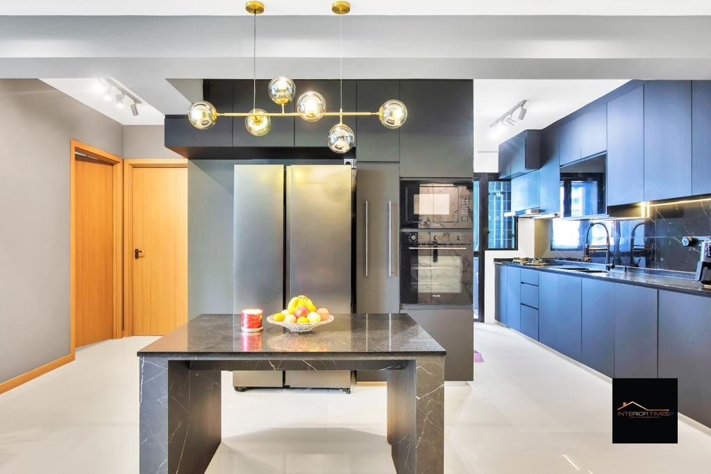 Modern Design - Kitchen - HDB 4 Room - Design by Interior Times Design Pte Ltd