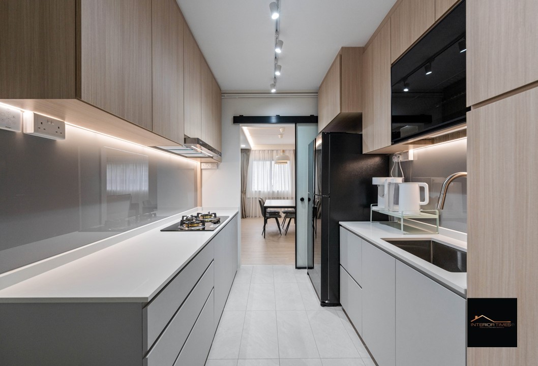 Modern, Scandinavian Design - Kitchen - HDB 5 Room - Design by Interior Times Design Pte Ltd