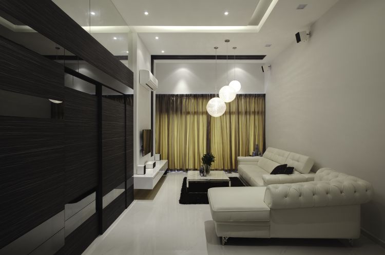 Contemporary, Minimalist, Modern Design - Living Room - Condominium - Design by InZen Interior Design