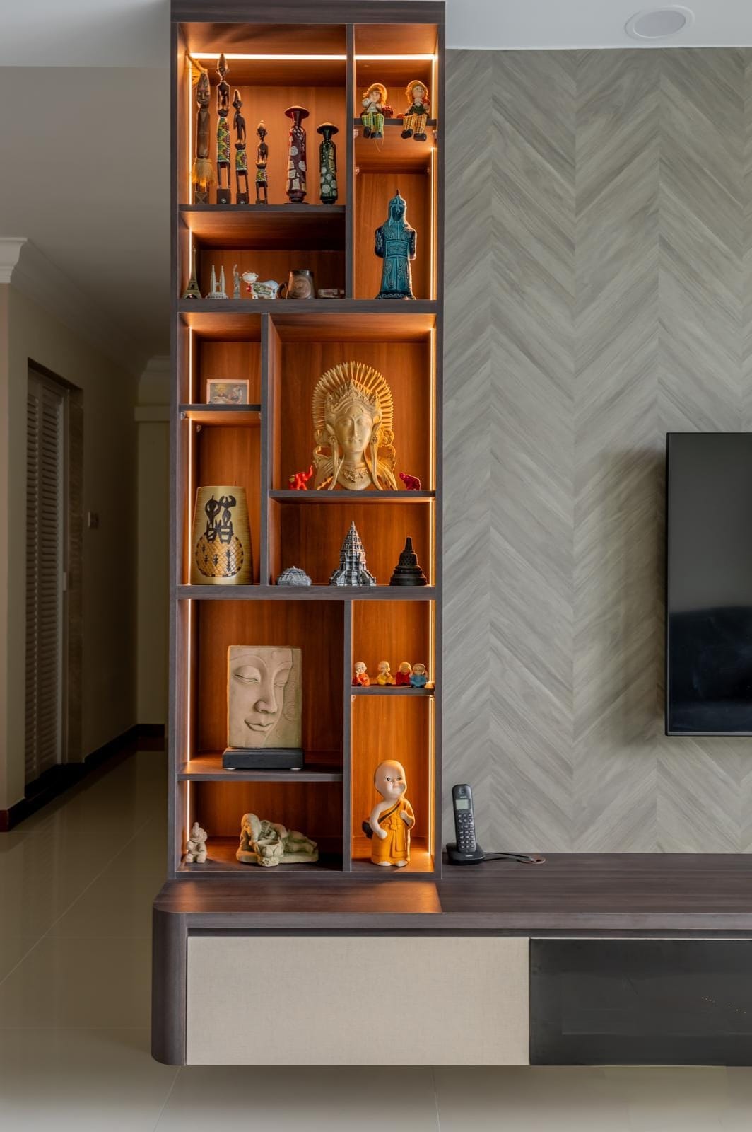 Modern Design - Living Room - HDB 4 Room - Design by JD Interior Pte Ltd