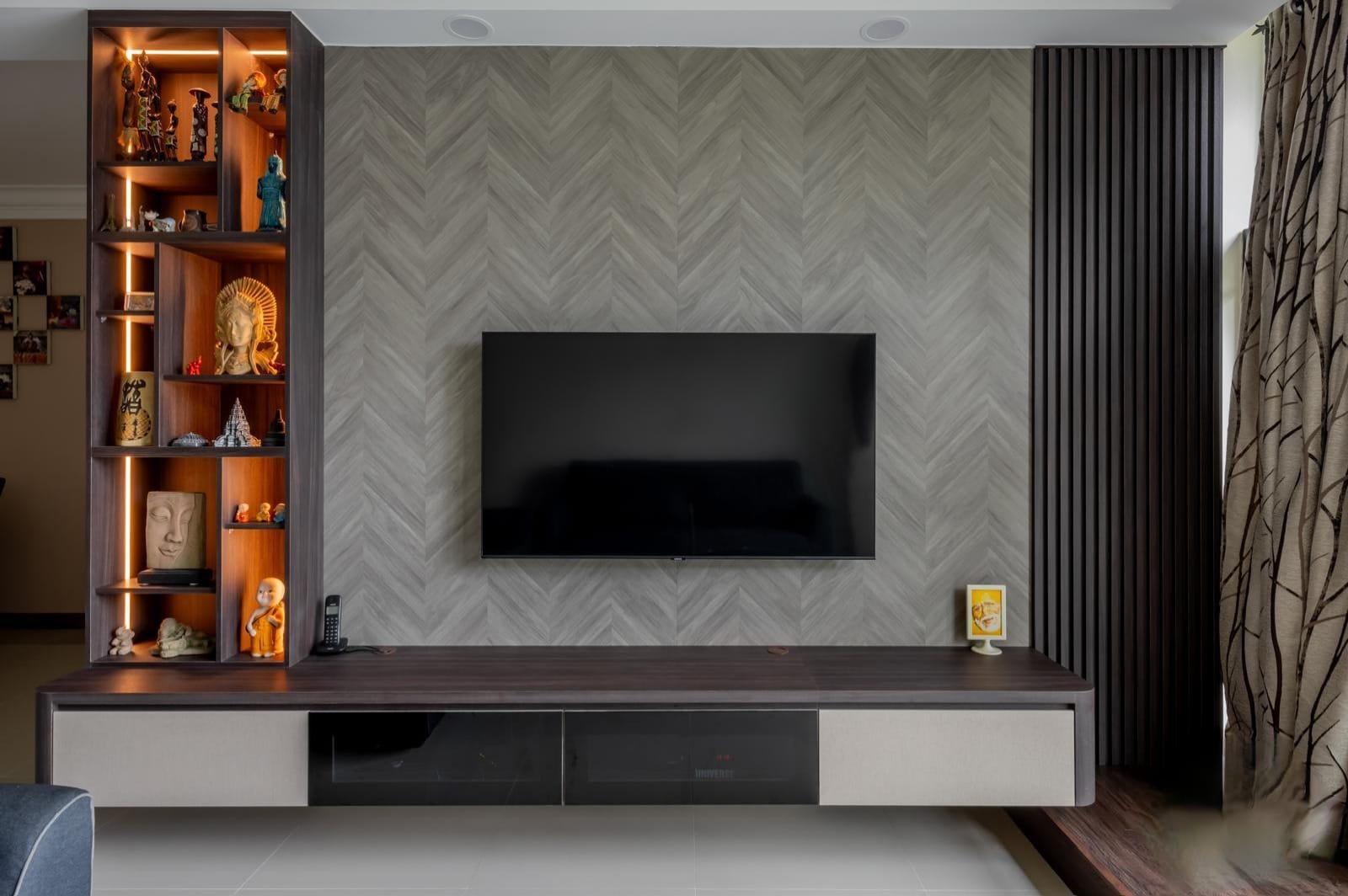 Modern Design - Living Room - HDB 4 Room - Design by JD Interior Pte Ltd