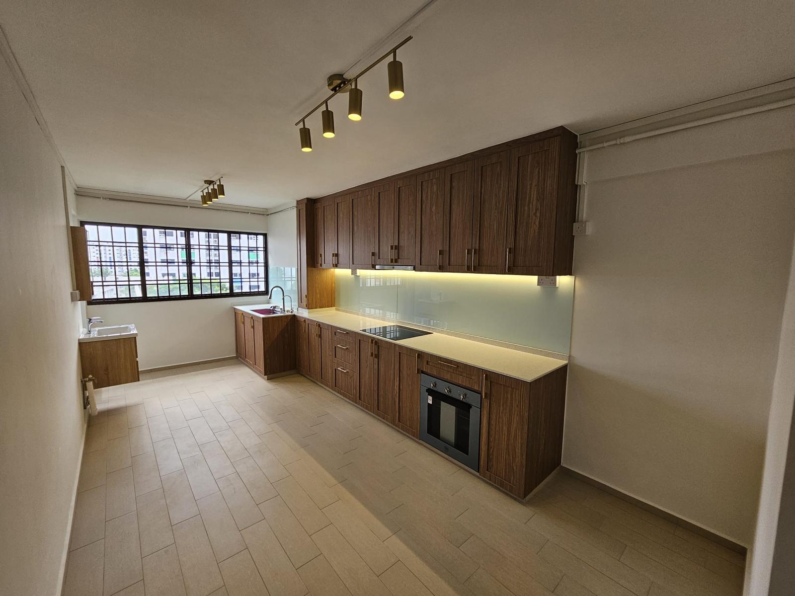 Victorian Design - Kitchen - HDB 4 Room - Design by JD Interior Pte Ltd