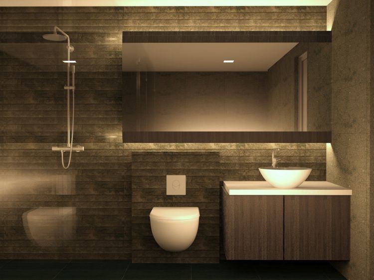 Contemporary, Minimalist Design - Bathroom - Landed House - Design by JDB Design & Build Pte Ltd