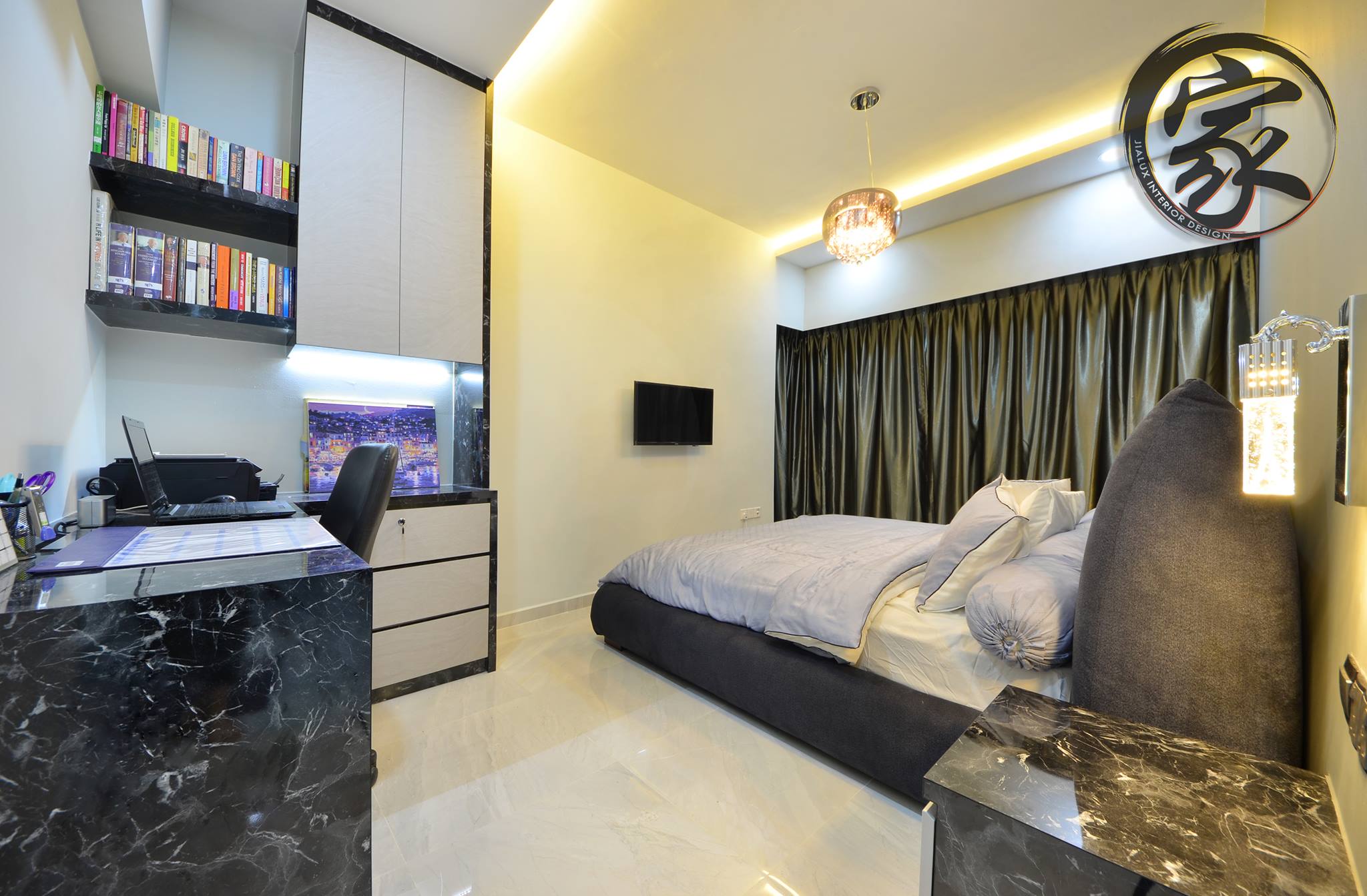 Modern Design - Bedroom - HDB 5 Room - Design by Jialux Interior Pte Ltd
