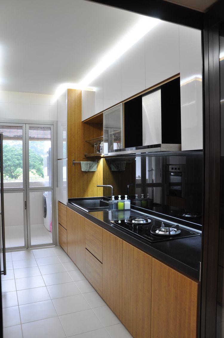 Contemporary, Modern Design - Kitchen - HDB 4 Room - Design by Joo Guan Huat Trading & Construction