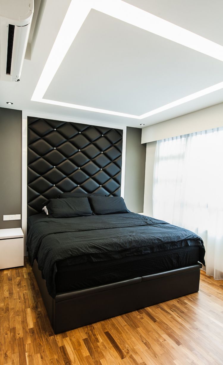 Contemporary, Minimalist, Modern Design - Bedroom - HDB 4 Room - Design by KDOT ASSOCIATES 
