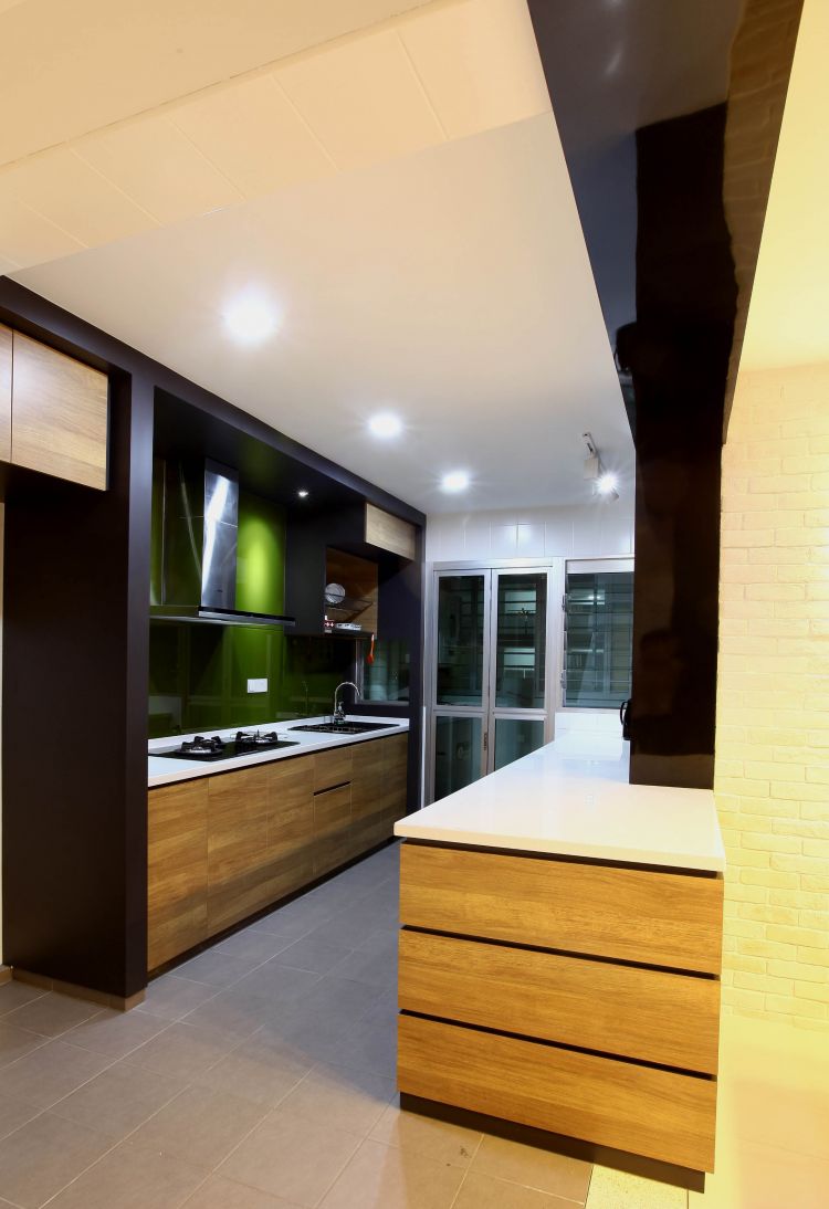 Contemporary, Modern, Scandinavian Design - Kitchen - HDB 5 Room - Design by KDOT ASSOCIATES 