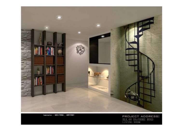 Classical, Industrial, Modern Design - Living Room - Condominium - Design by Ken Home Design & Construction