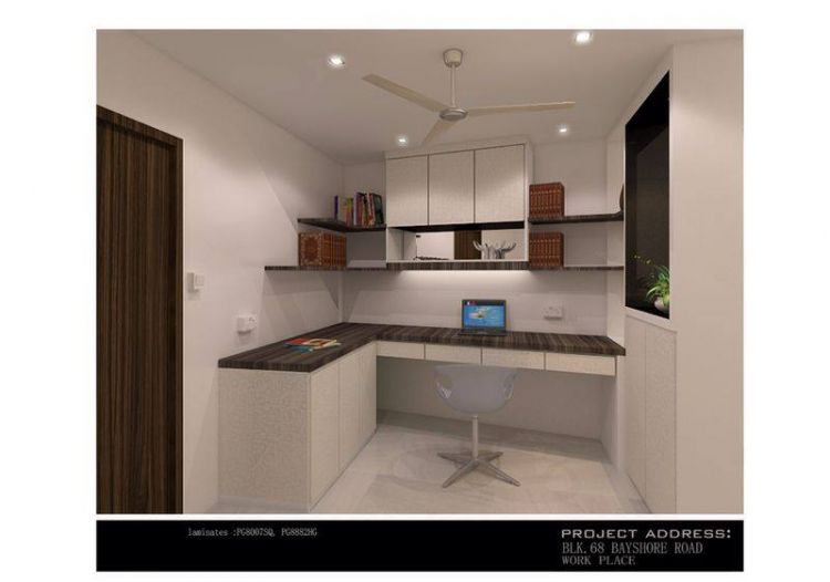 Classical, Industrial, Modern Design - Study Room - Condominium - Design by Ken Home Design & Construction