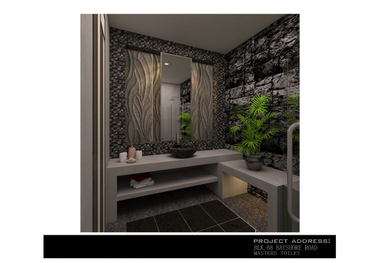 Industrial, Modern Design - Bathroom - Condominium - Design by Ken Home Design & Construction