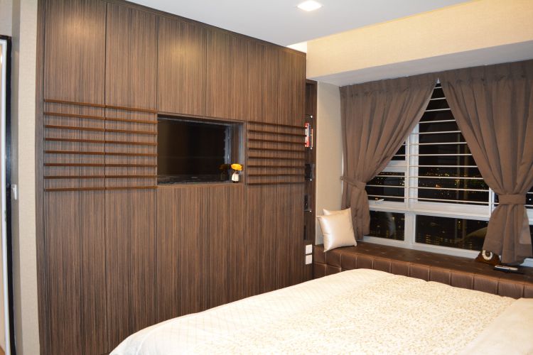 Contemporary, Eclectic, Resort Design - Bedroom - HDB 5 Room - Design by LCT Renovation Pte Ltd