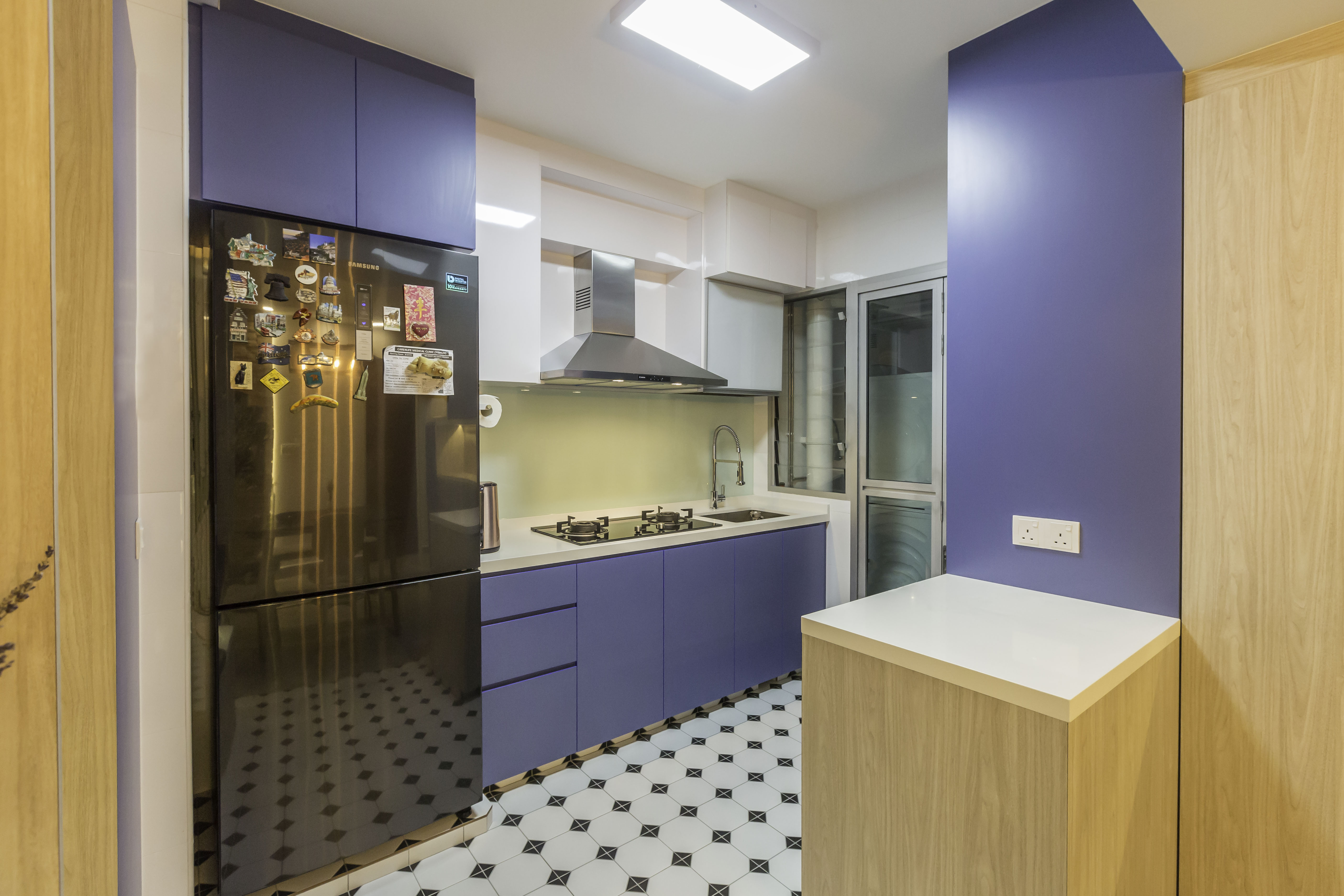 Modern Design - Kitchen - HDB 4 Room - Design by Le Interi