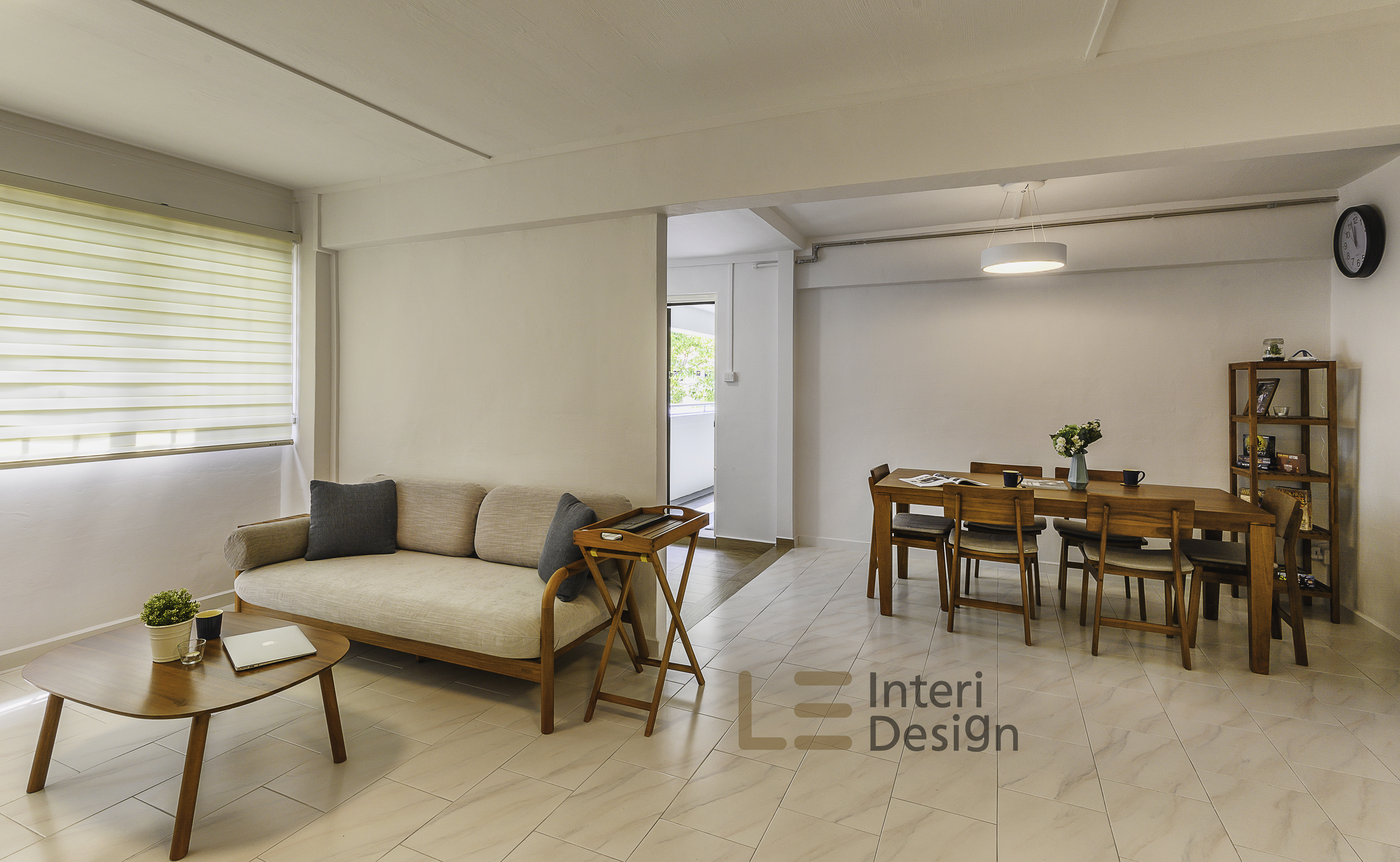 Classical, Minimalist, Resort Design - Living Room - HDB 4 Room - Design by Le Interi