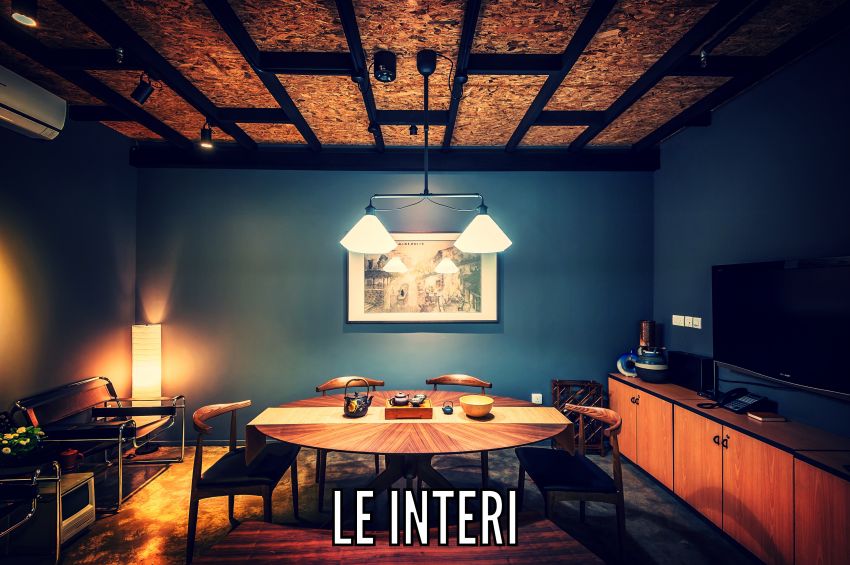 Industrial, Rustic Design - Entertainment Room - Office - Design by Le Interi