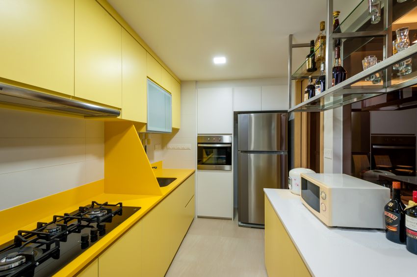 Classical, Contemporary Design - Kitchen - Condominium - Design by Le Interi