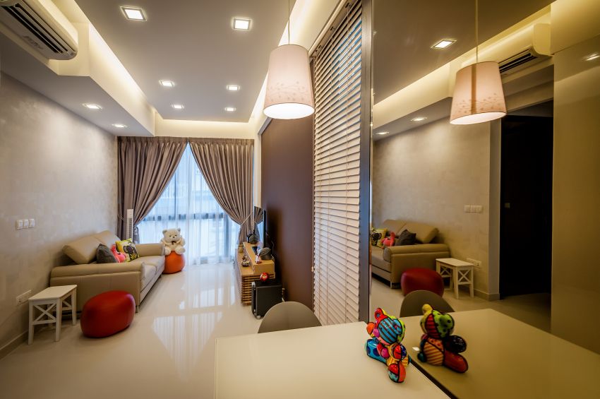 Classical, Contemporary, Modern Design - Living Room - Condominium - Design by Le Interi