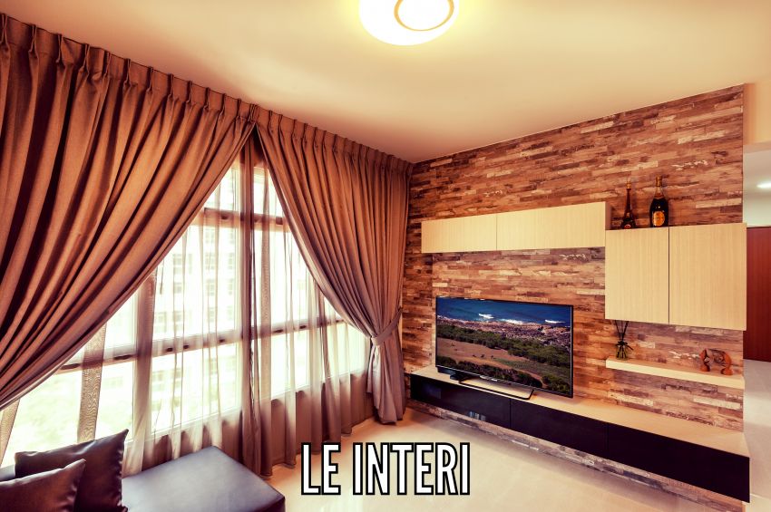 Contemporary, Modern Design - Living Room - HDB 4 Room - Design by Le Interi