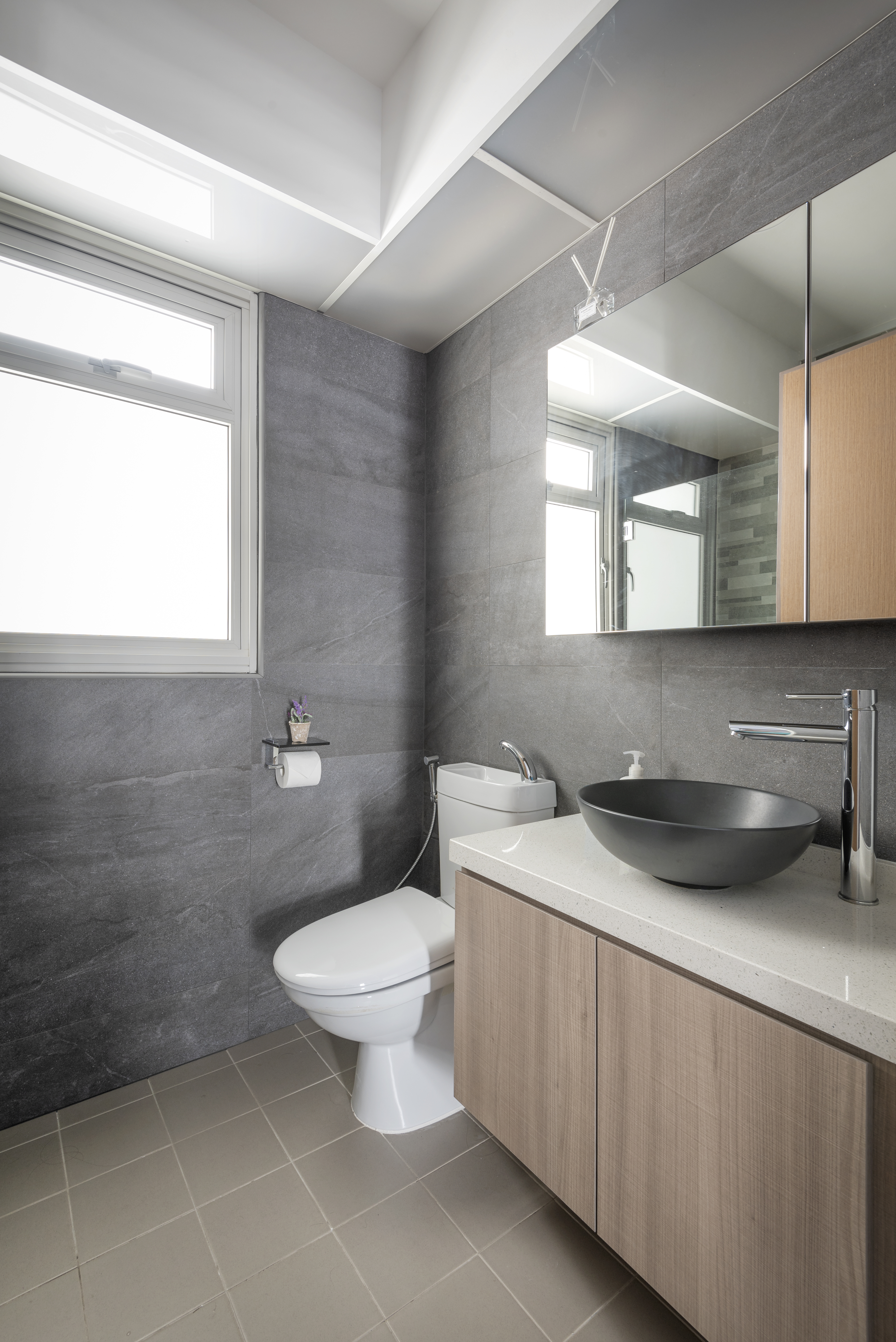 Contemporary, Modern, Scandinavian Design - Bathroom - HDB 4 Room - Design by Le Interi