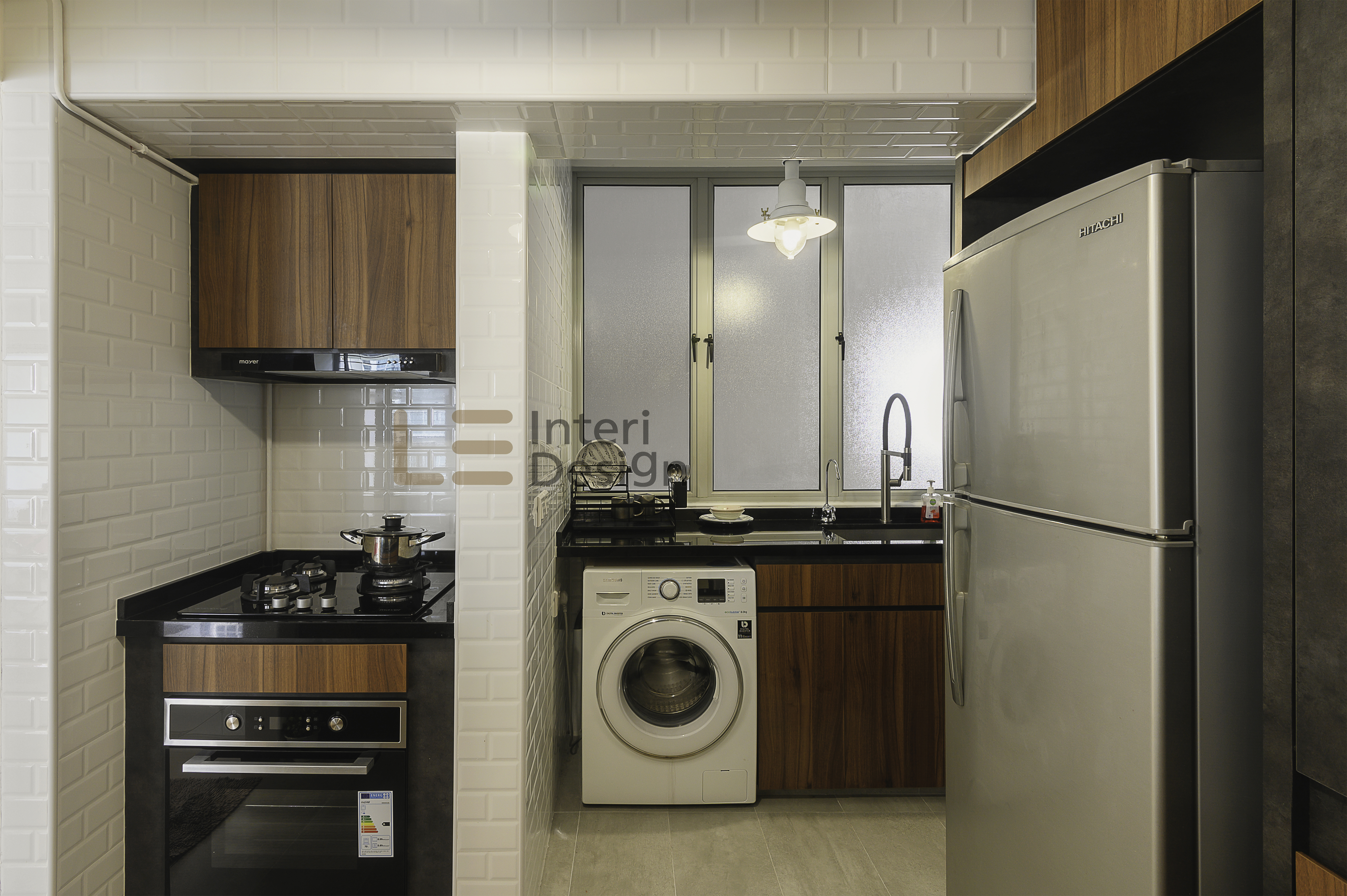 Contemporary, Modern Design - Kitchen - HDB 5 Room - Design by Le Interi