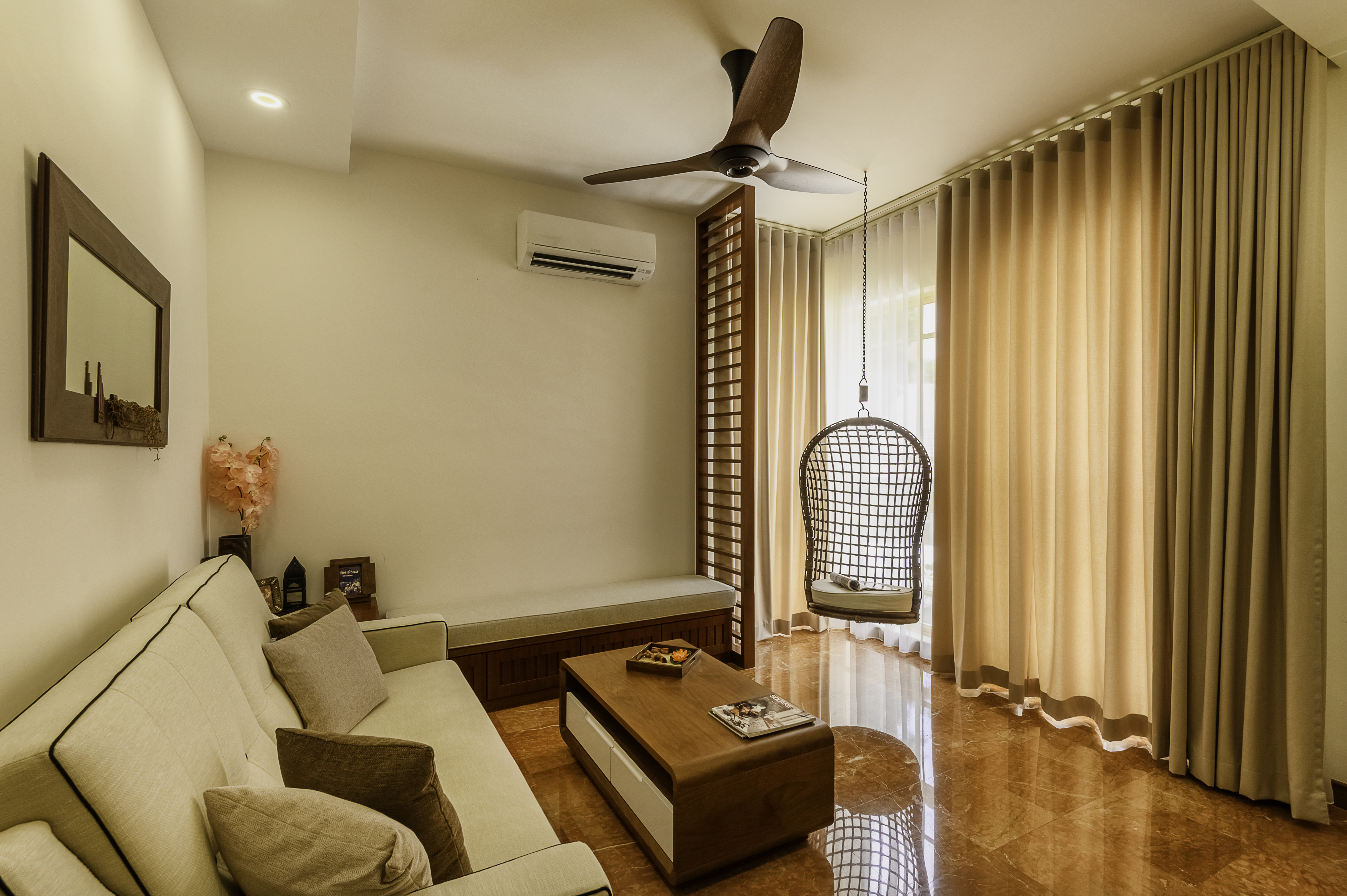 Classical, Contemporary, Resort Design - Entertainment Room - Condominium - Design by Le Interi