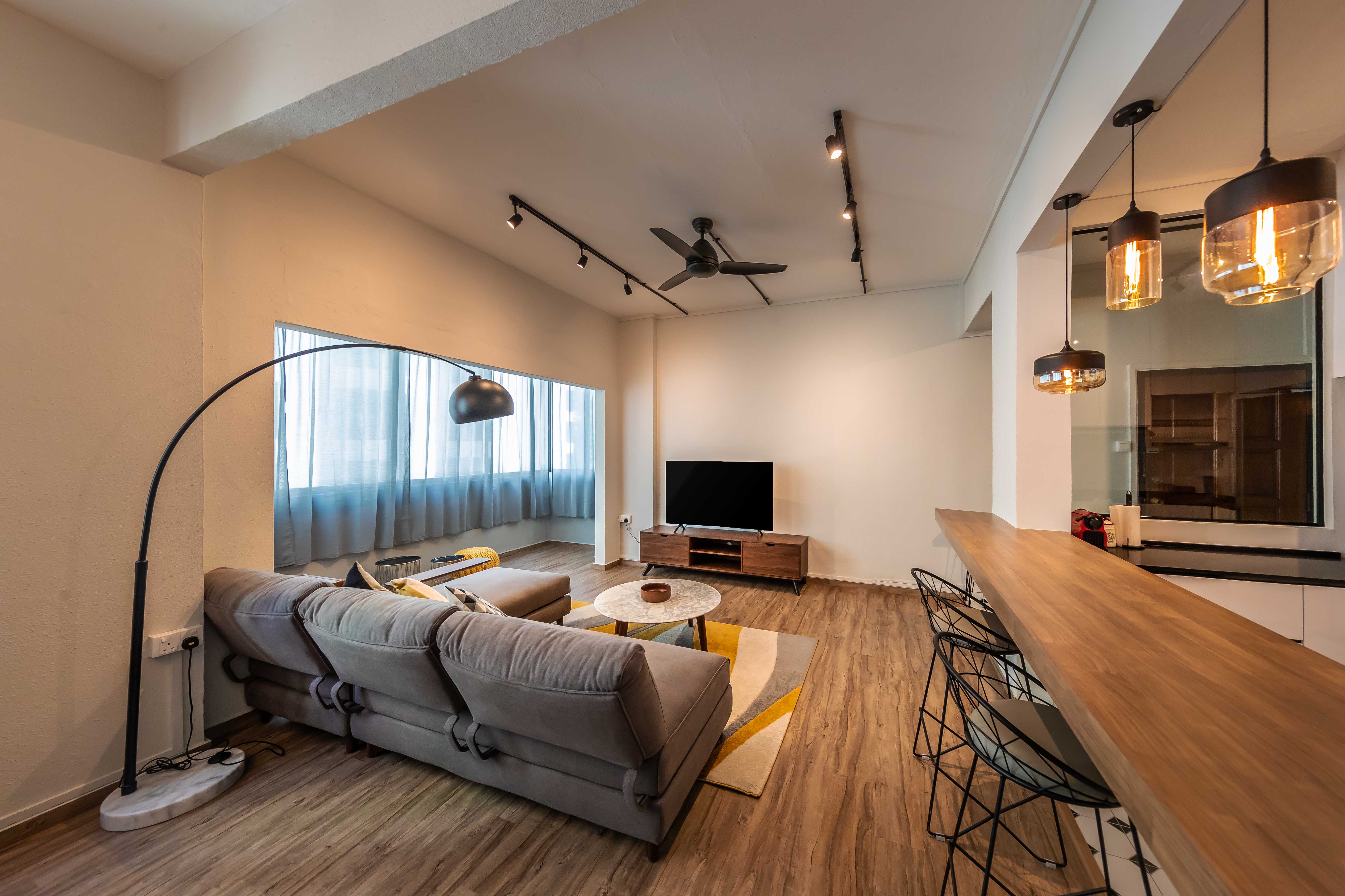 Modern Design - Living Room - Condominium - Design by Leef Deco Pte Ltd