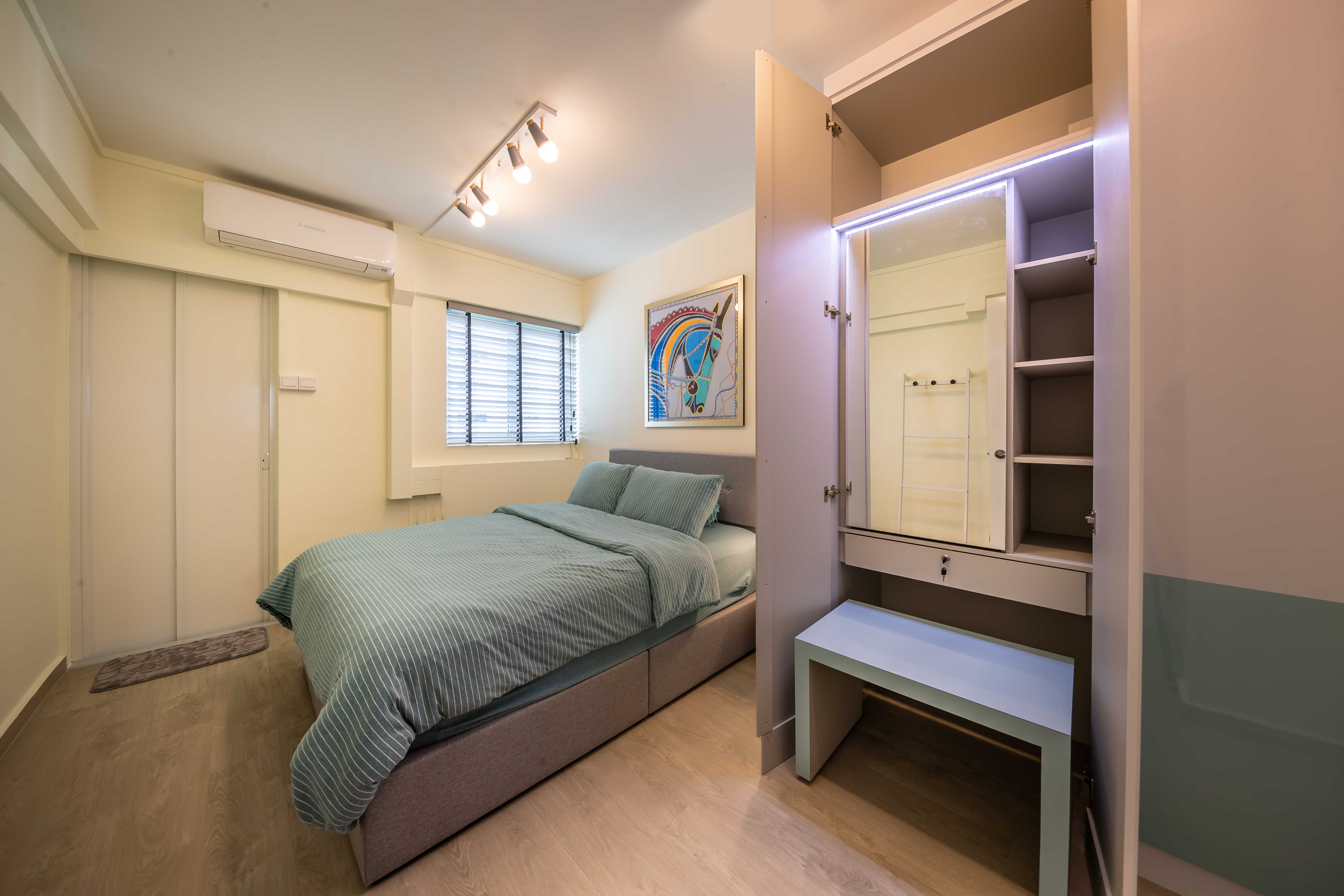 Modern Design - Bedroom - HDB 4 Room - Design by Leef Deco Pte Ltd