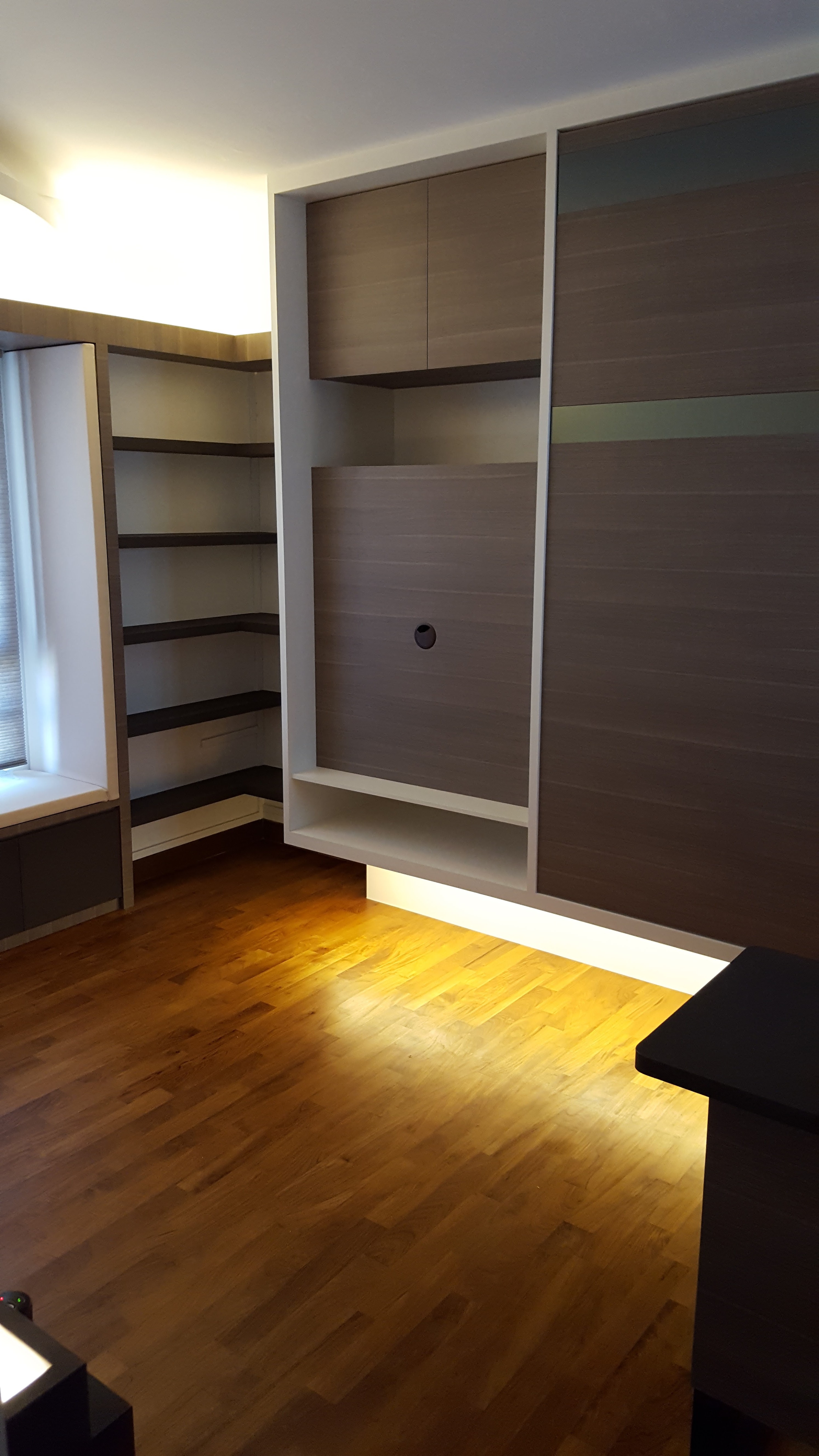 Contemporary, Modern Design - Bedroom - HDB 4 Room - Design by Leef Deco Pte Ltd
