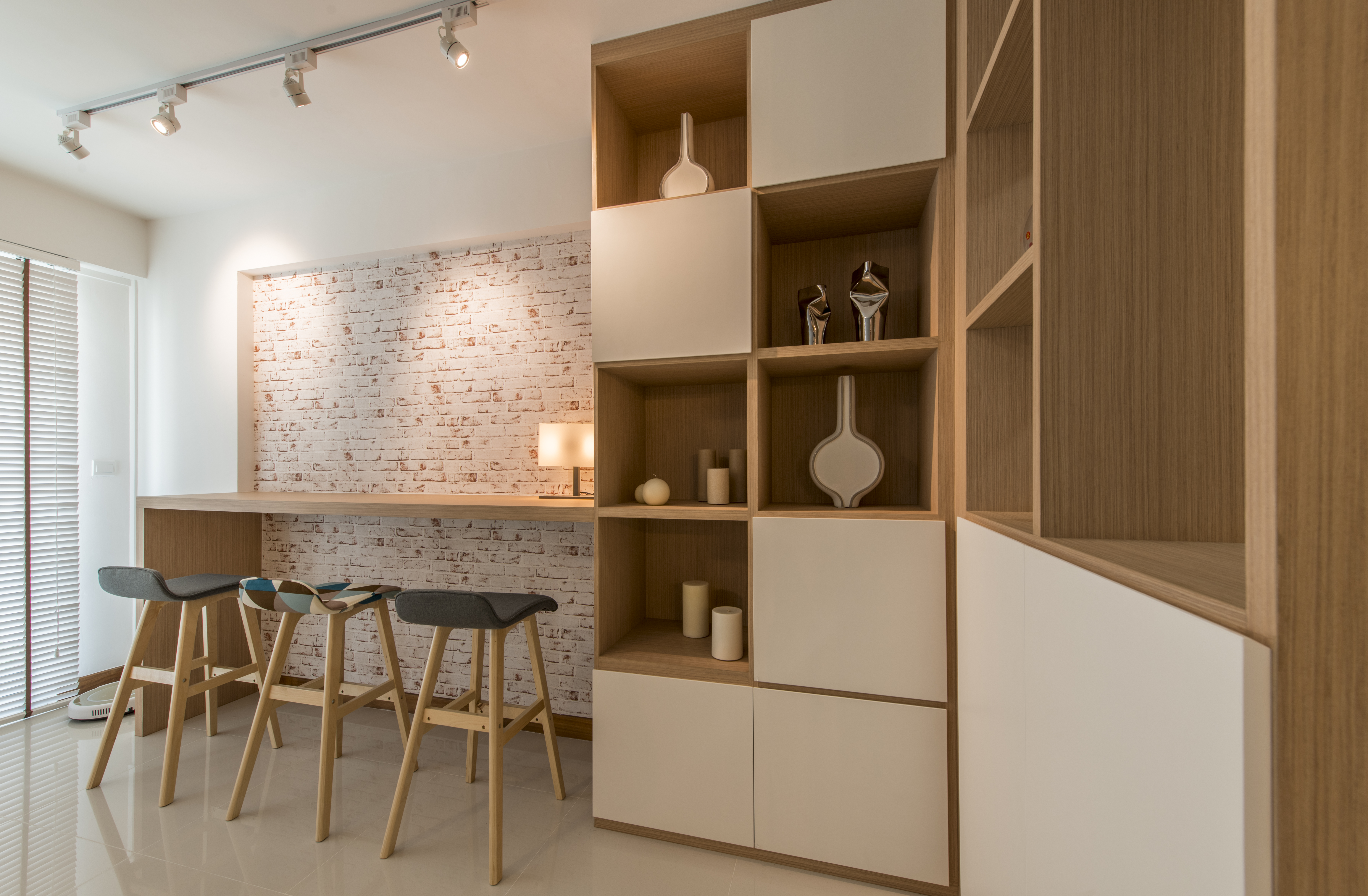 Contemporary, Modern, Scandinavian Design - Living Room - HDB 4 Room - Design by Leef Deco Pte Ltd