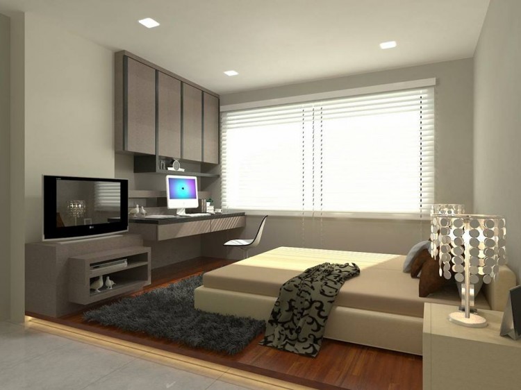 Contemporary, Minimalist, Modern Design - Bedroom - HDB 4 Room - Design by Livinz Synthesis Pte Ltd