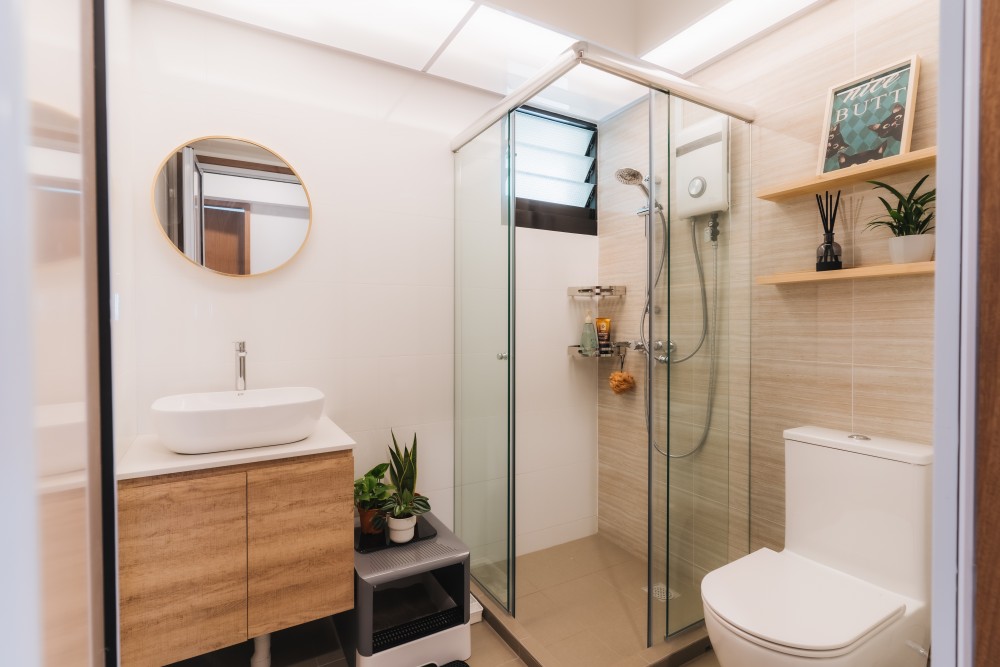 Scandinavian Design - Bathroom - HDB 4 Room - Design by Livspace