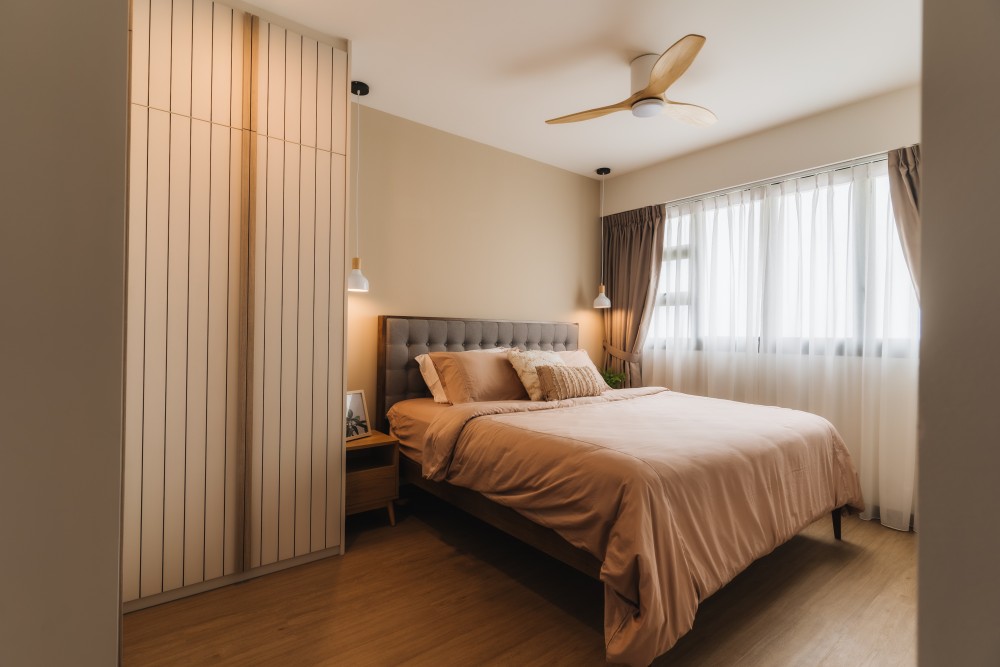 Scandinavian Design - Bedroom - HDB 4 Room - Design by Livspace