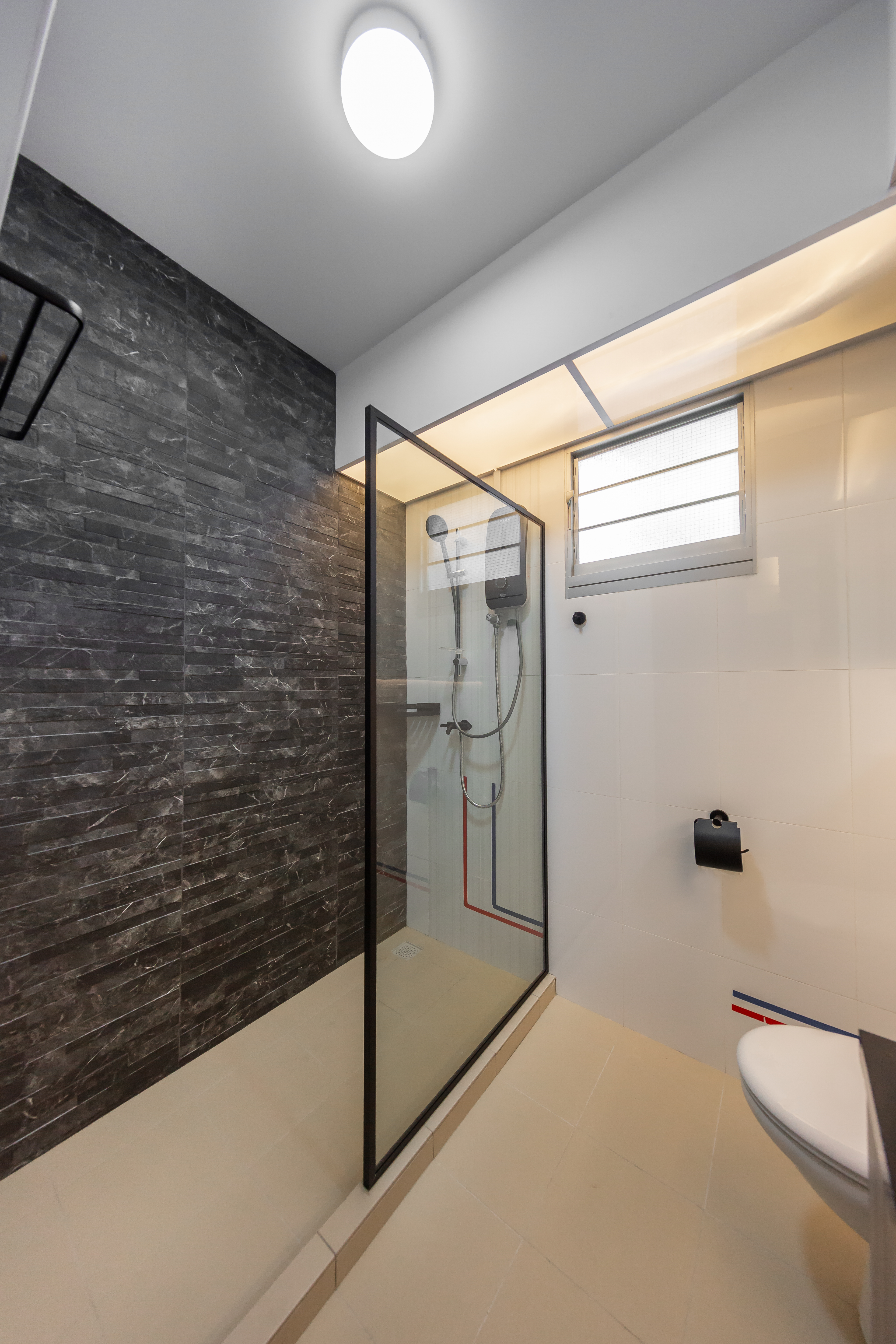 Contemporary, Modern Design - Bathroom - HDB 4 Room - Design by LOME Interior