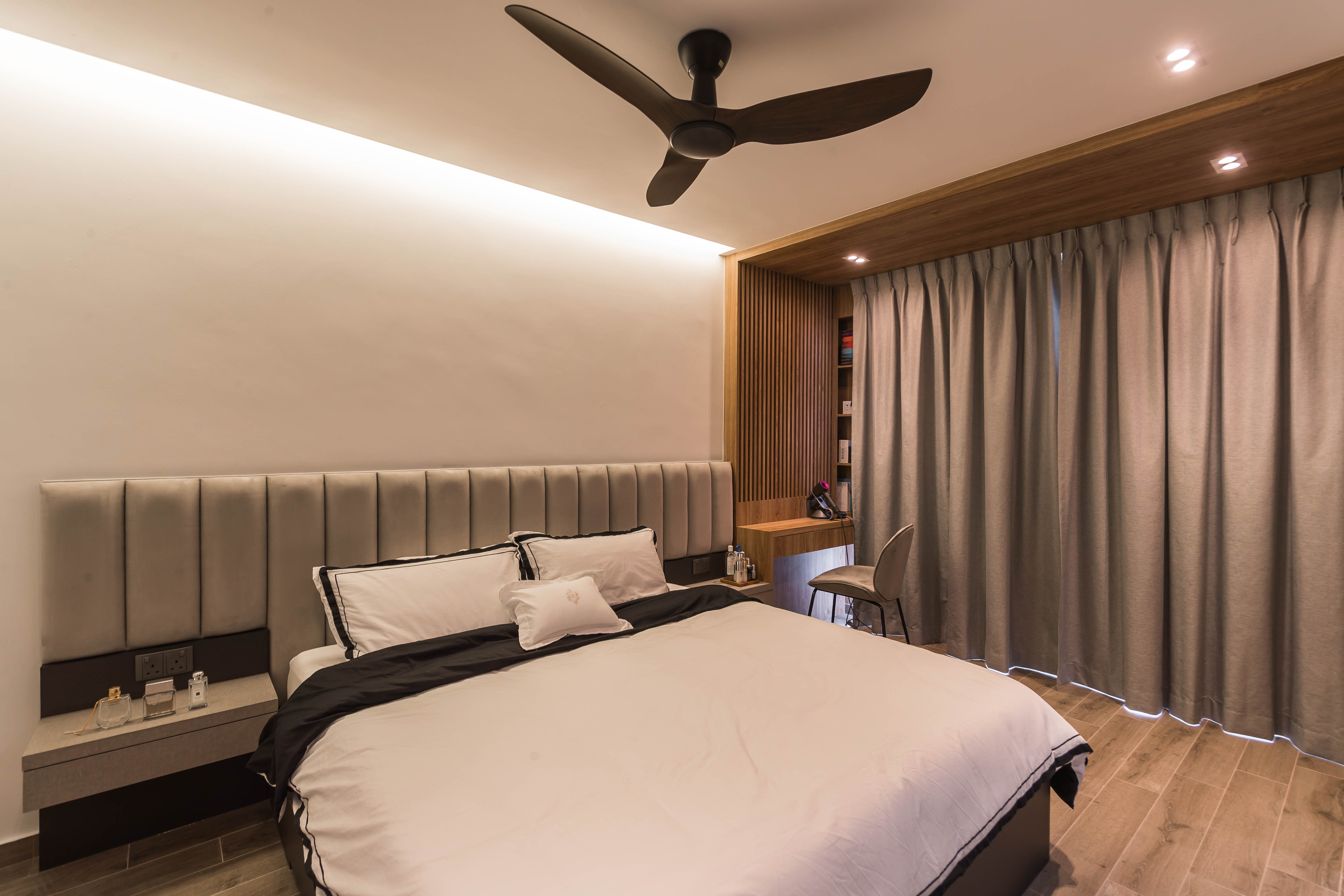 Contemporary Design - Bedroom - HDB 4 Room - Design by LOME Interior