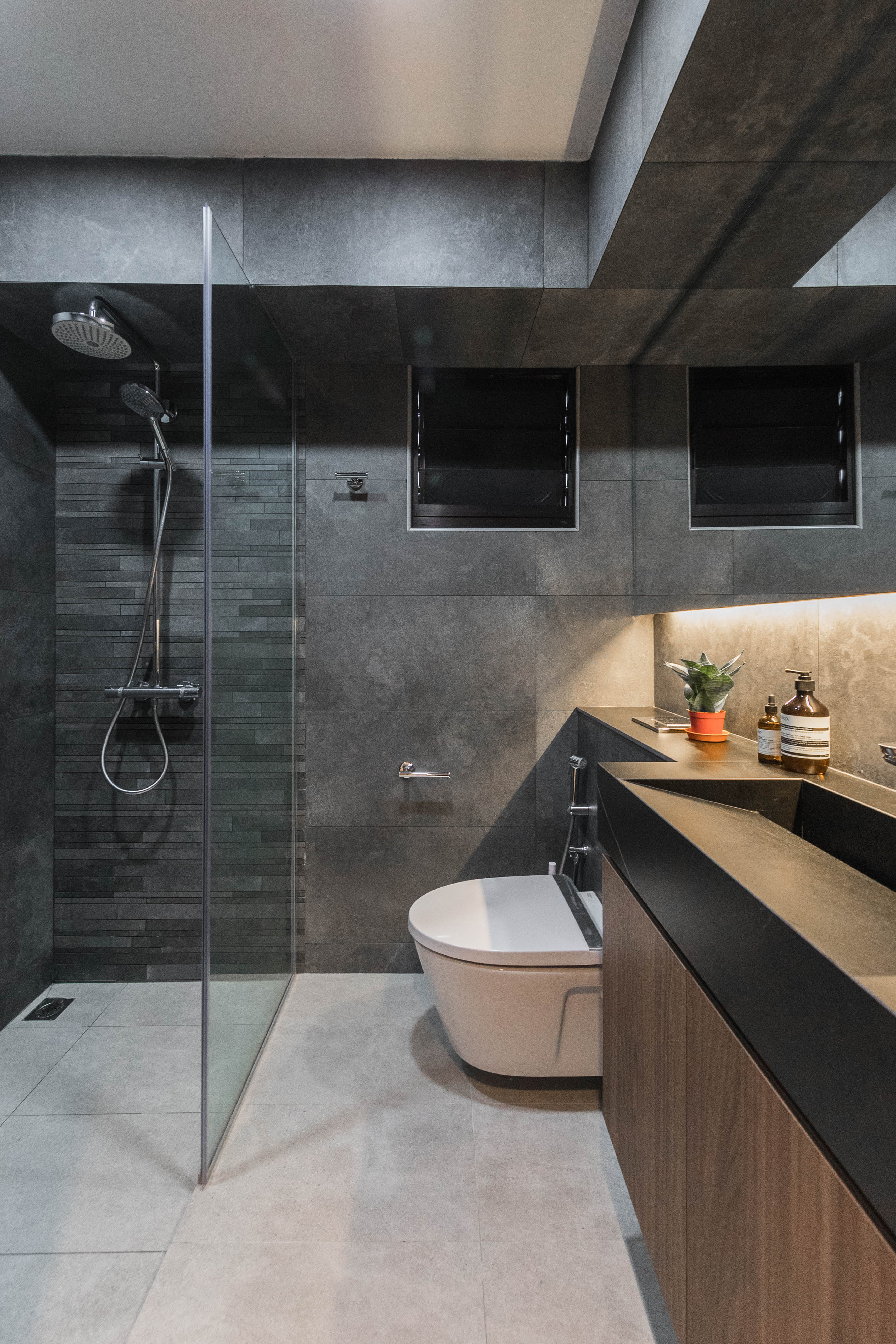 Contemporary Design - Bathroom - HDB 4 Room - Design by LOME Interior