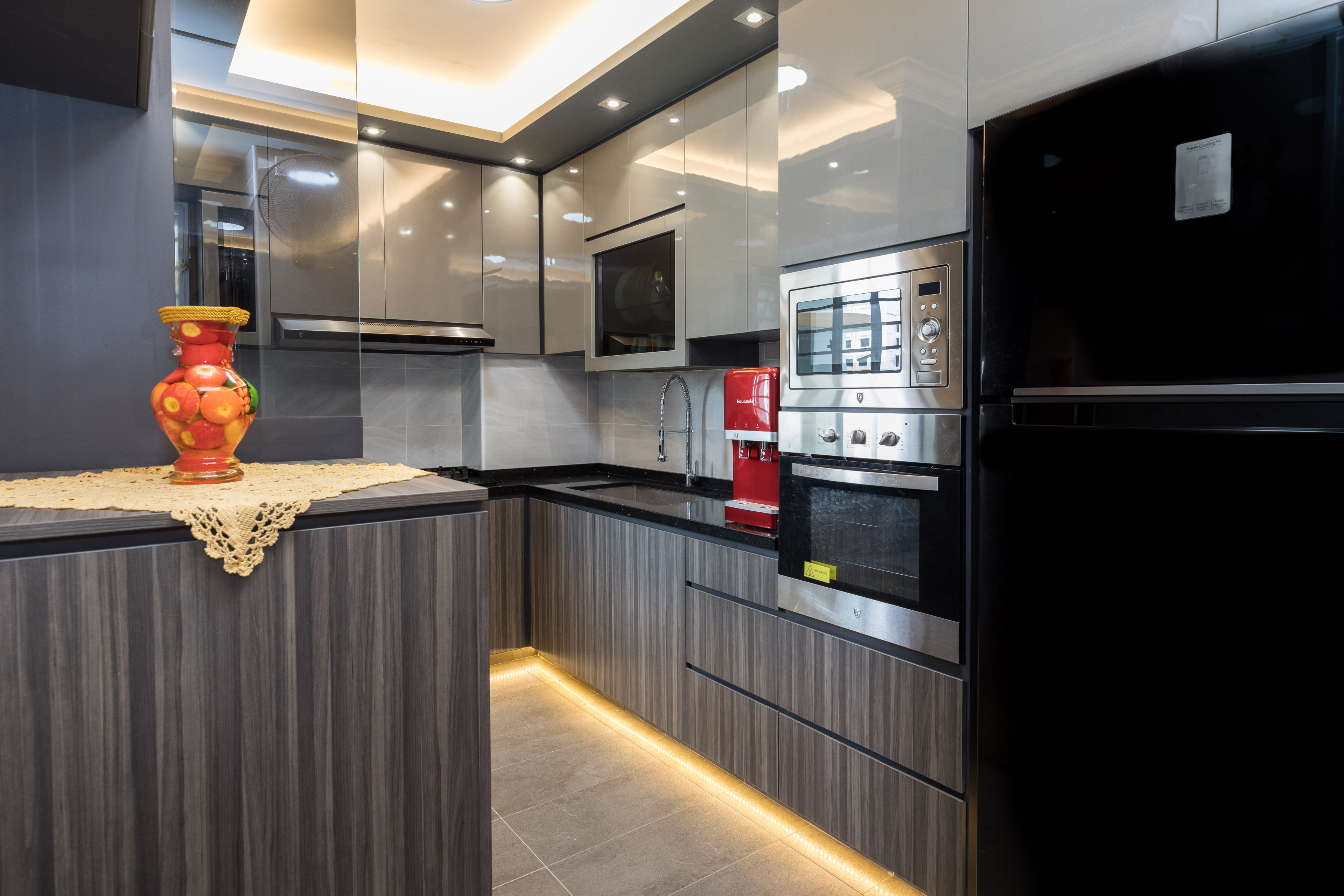 Classical, Modern Design - Kitchen - HDB 4 Room - Design by LOME Interior